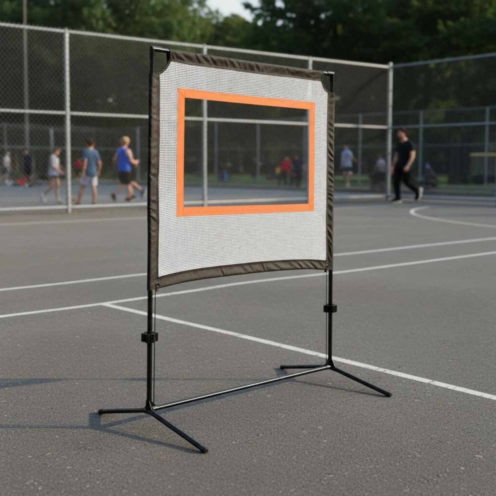 

Versatile-Sport Pickleball Easy Assembly Assembly Portable Shuttlecock Net Stable Triangular Design Carry Bag Included