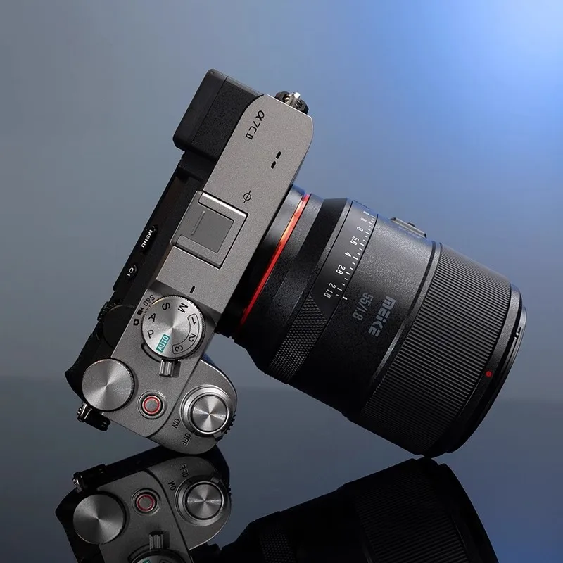 Meke 55mm f1.8 Pro Obiettivo STM con messa a fuoco automatica Full Frame Grande apertura Risoluzione 8K per fotocamere Sony E Nikon Z Lumix Leica L Mount