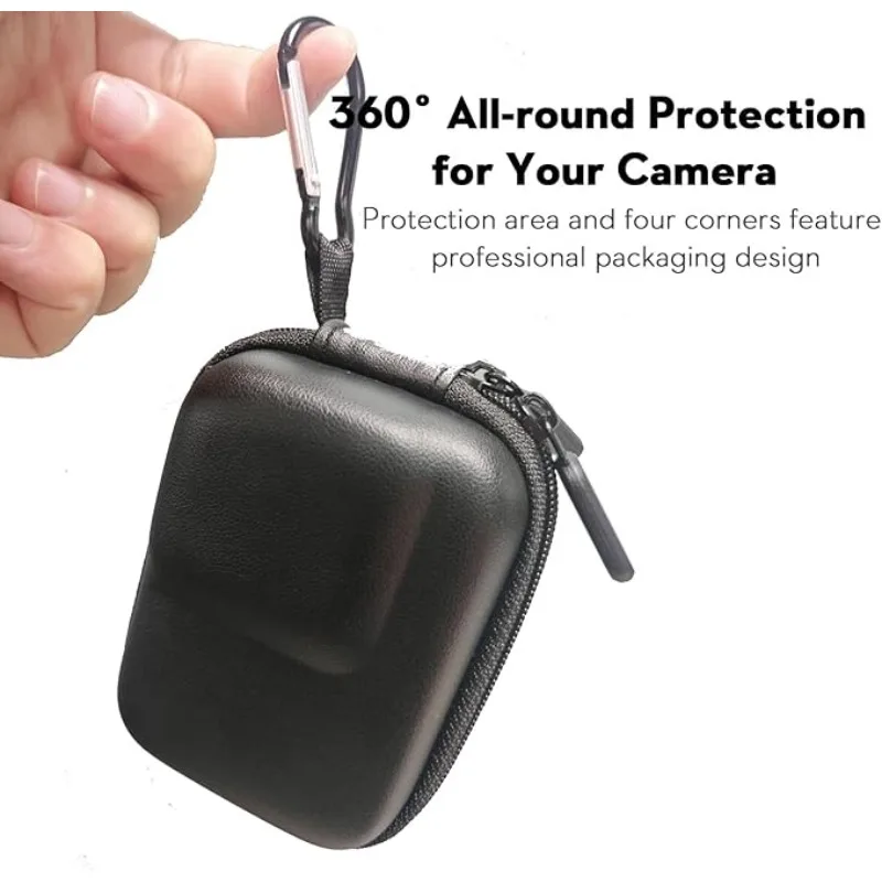 

Protective Case Mini Storage Bag For DJI Osmo Action 5 Pro/4/3 Gopro13/12 Camera Half Open Quick Release Carrying Bag