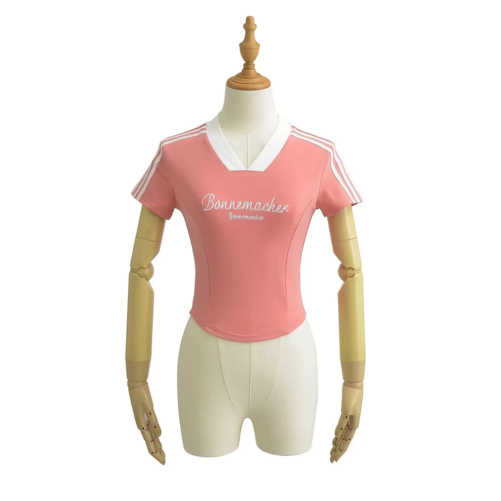 アメリカンレトロホットガール V-ne スリムフィット or Sve T-irt 女性夏の純粋な欲望 or Sle スポーツトップトレンディなストリート