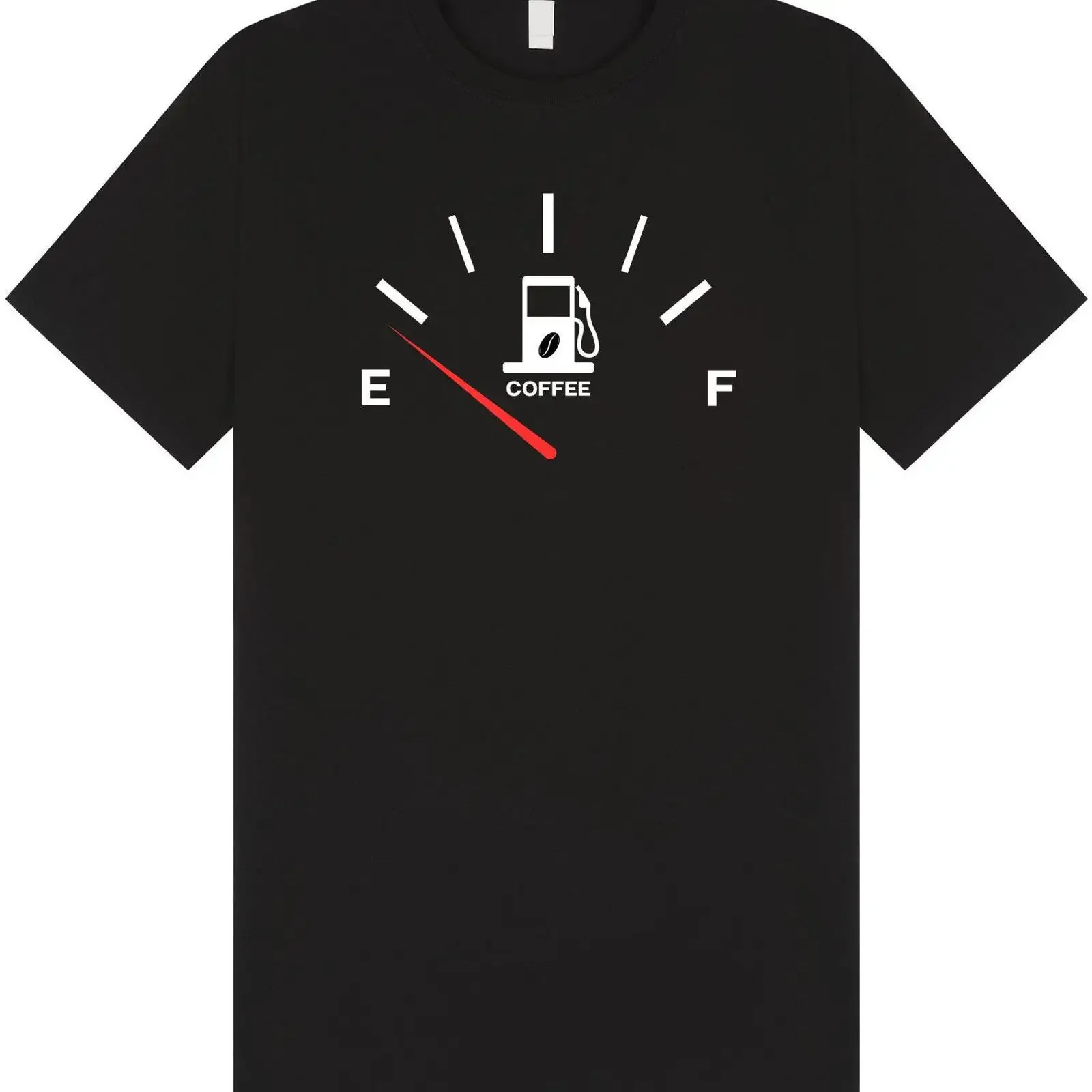 Coffee On Empty 8 t shirt colours to choose from vintage Washed Comfortable Unisex designer clothes Stylish Breathable Casual