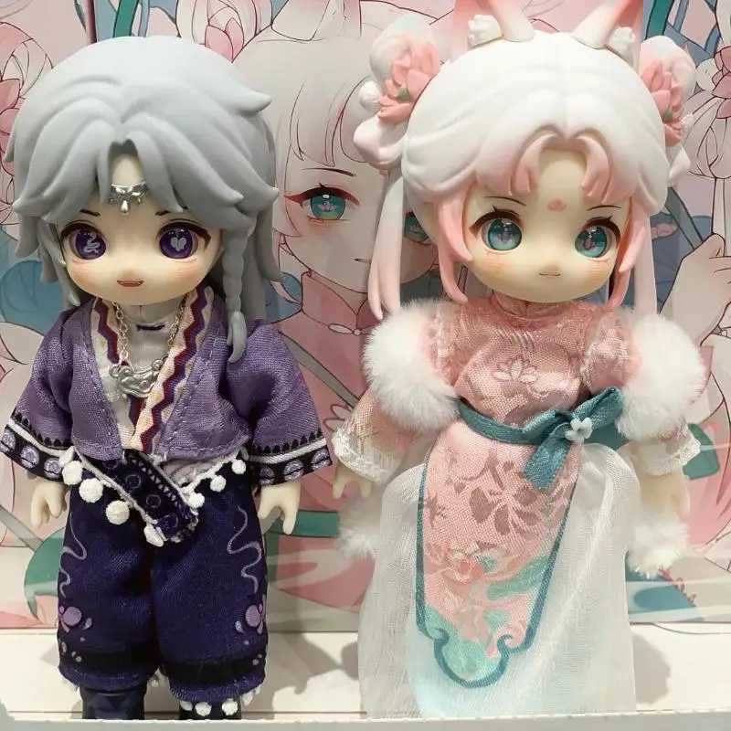 

Nagi Blind Box 4,0, серия Xiaoyao четвертого поколения, подвижная кукла, загадочная фигурка, настольный орнамент, коллекция подарков, модная игрушка