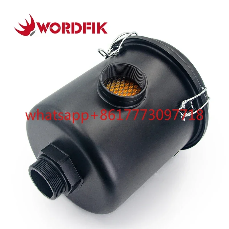 

2" 3" F006 F006-1 Industrial Vacuum Pump Air Inlet Filter Housing Vacuum Filter Assembly