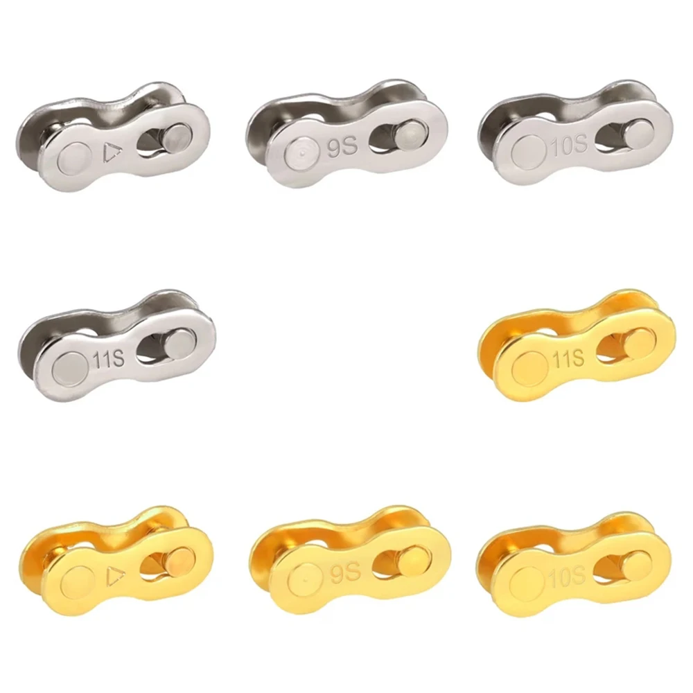 Road Bike Joints Quick Master Links Magic Buttons Bike Chain Link Bicycle Chain Buckle Connector 6/7/8/9/10/11/12 Speed