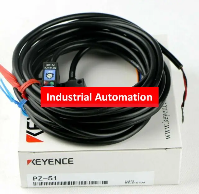 

KEYENCE PZ-51 (PZ-51T PZ-51R) AMPLIFIER PHOTOELECTRIC SENSORS SWITCH PLC NEW*