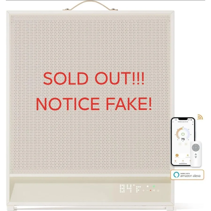 Calentador de espacio portátil con termostato incorporado para el hogar, oficina, dormitorio y sala de estar, calefacción de bajo consumo con Automa