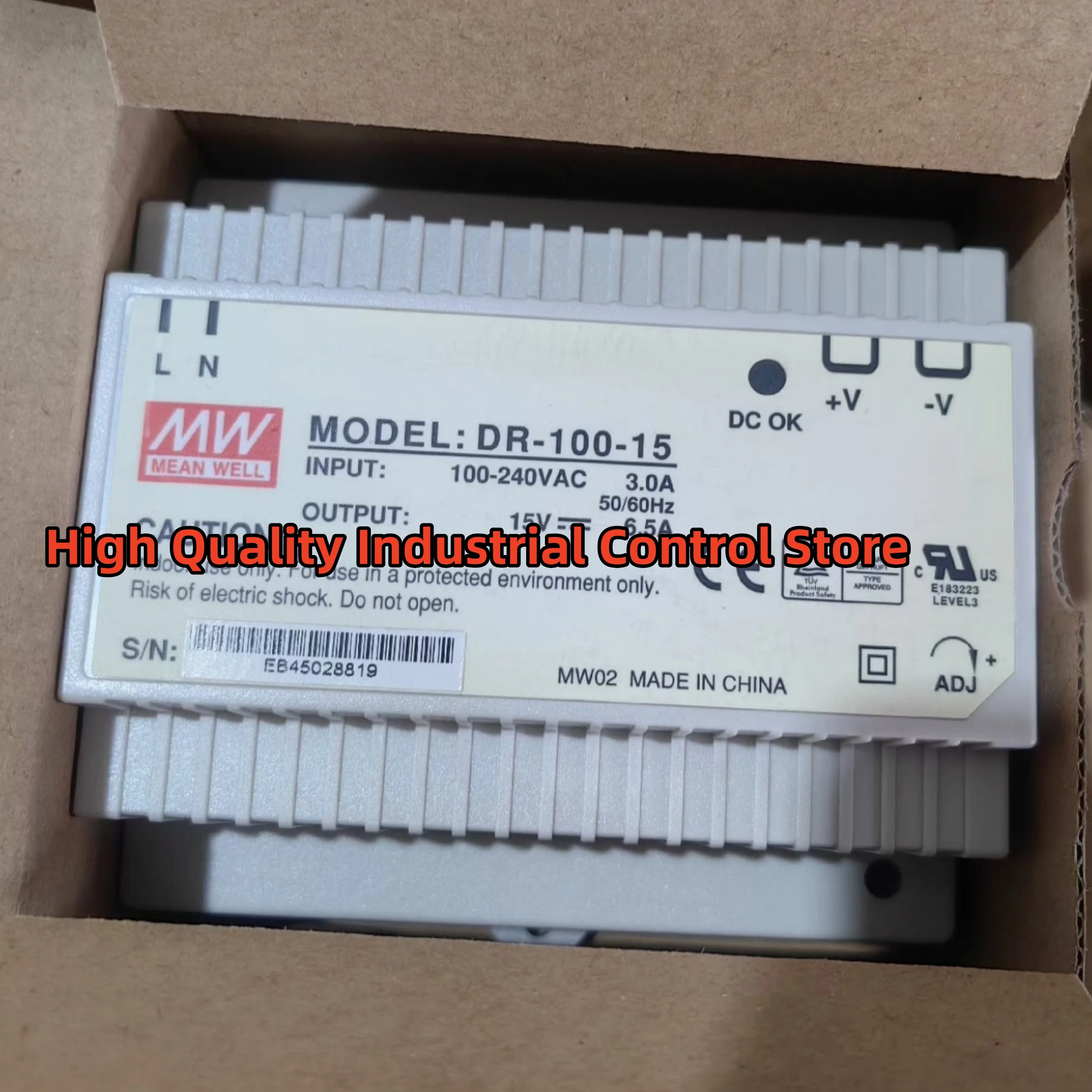 

ДР-100-12 | 12В новый в коробке ДР-100-15 | Импульсный источник питания 15 В