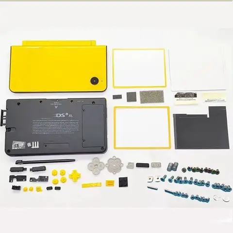 Black/White/Blue/Red/Green Color Full Set Housing Shell Cover for Nintendo NDSI XL LL Replacement kit Case Shell