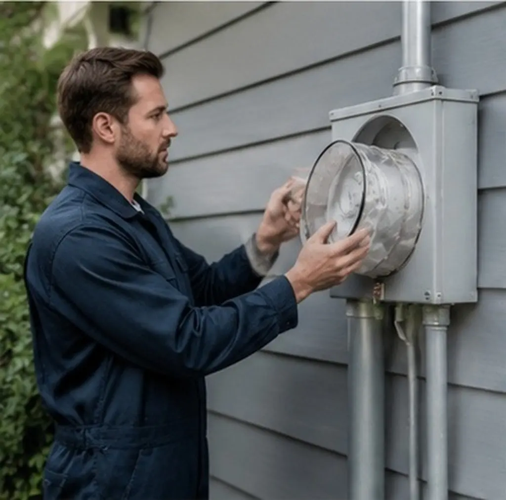 Foldable Clear Electric Meter Shield Cover Visible Faraday Cage Emf Radiation Blocking Guard Meters Outdoor Protection