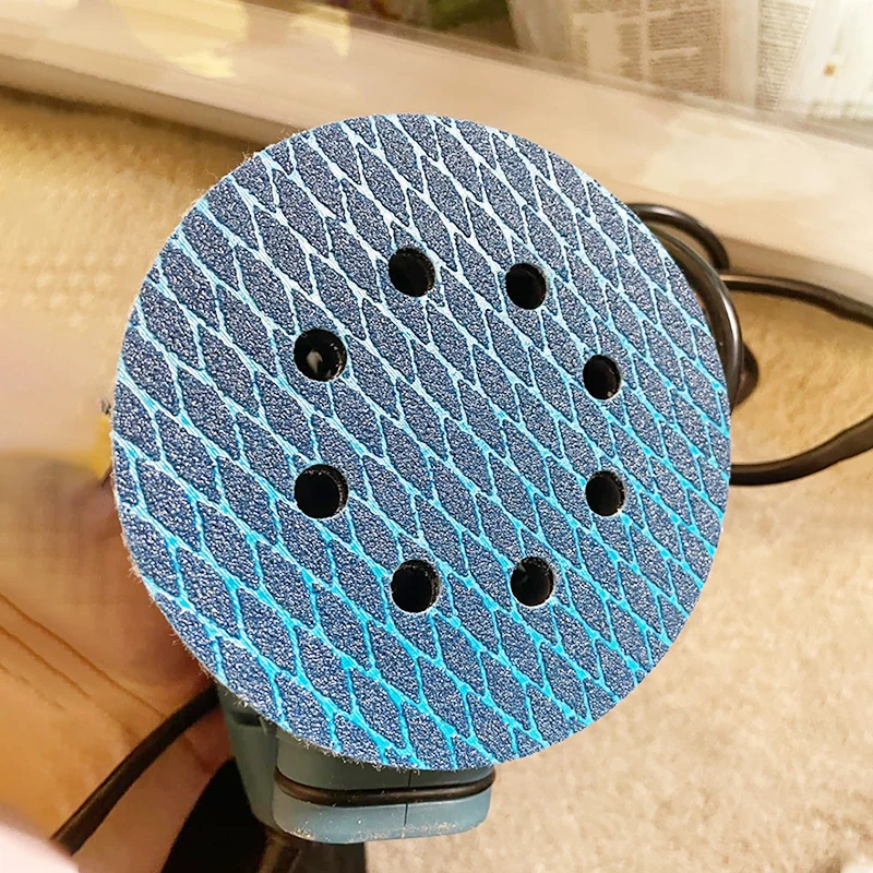 

Fish Scale Sandpaper 5 Inch 8 Hole 125mm Sanding Disc Anti-clogging, Wear-resistant, Polishing Abrasive Tools Dremel Accessories