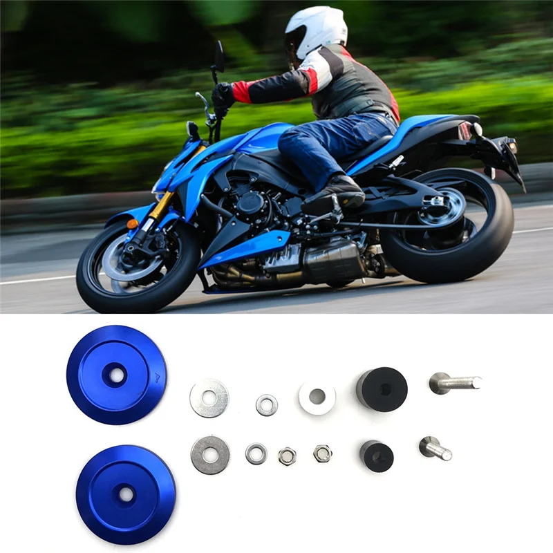 Frame Hole Cover Cap for GSX-S1000 2016-2020 GSX-S1000GT 2022 KATANA 2019-2022 Motorcycle Plug Cover Blue