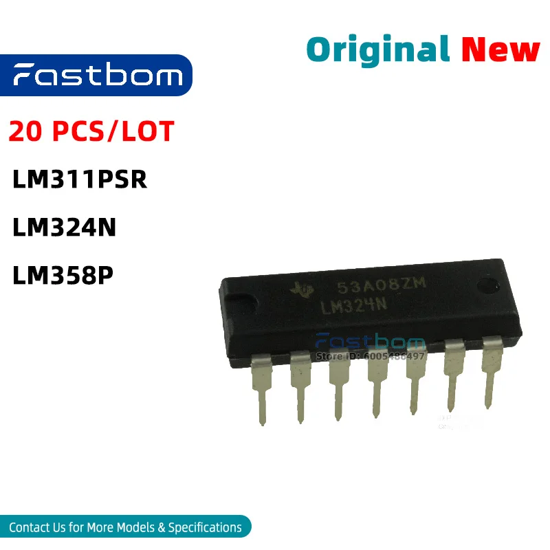 LM311PSR LM358P LM324N DIP-8 COMPARATOR New Original