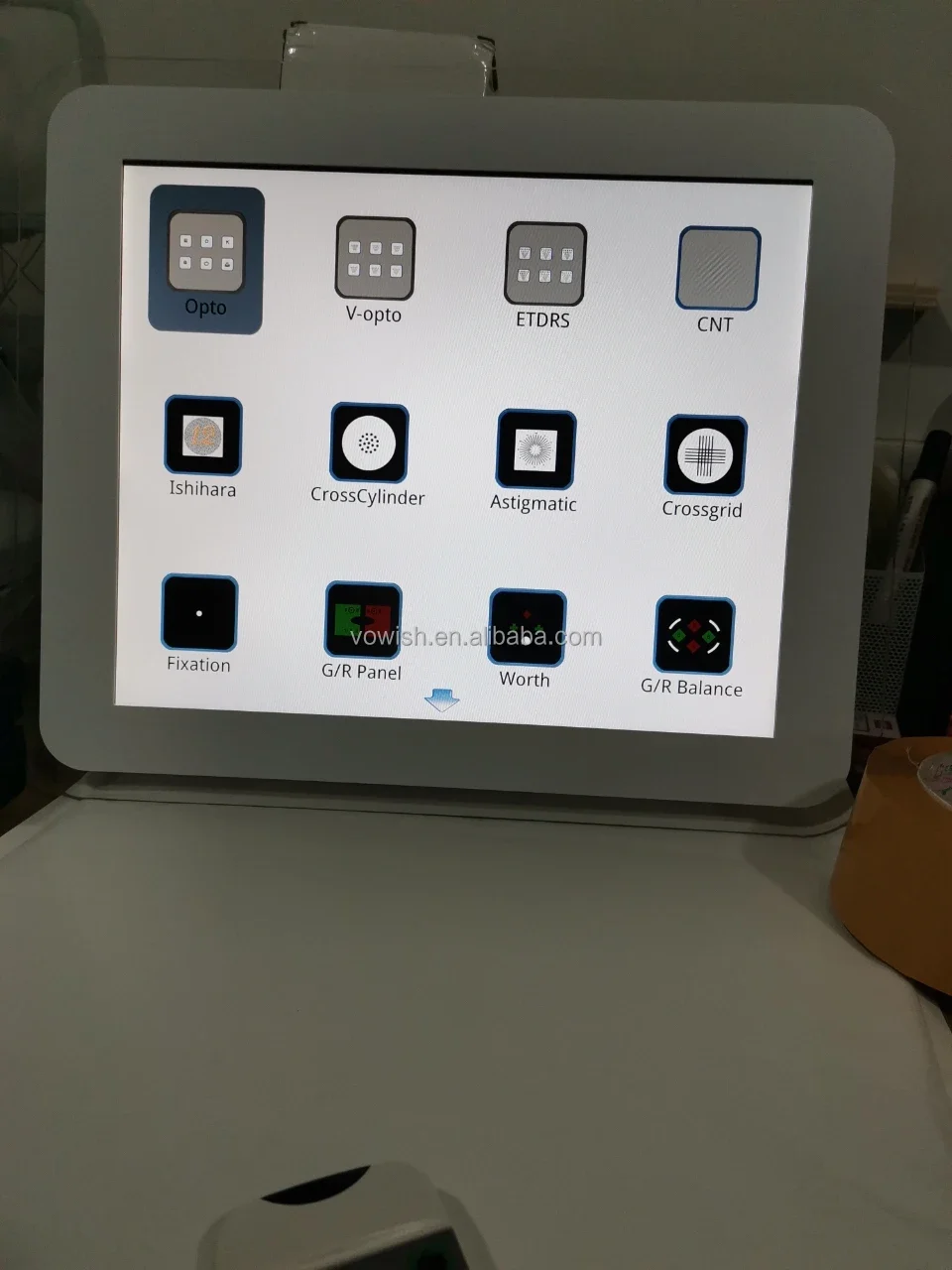 Instruments d'optométrie en Chine LCD-901 budgétaire de tableau LCD