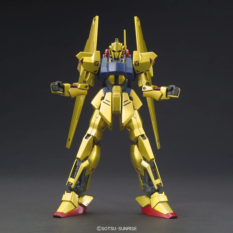 오리지널 반다이 제타 건담 1/144 HGUC 타입 100 (백극) 애니메이션 액션 피규어 조립 모델 수집 장식품 축제 선물