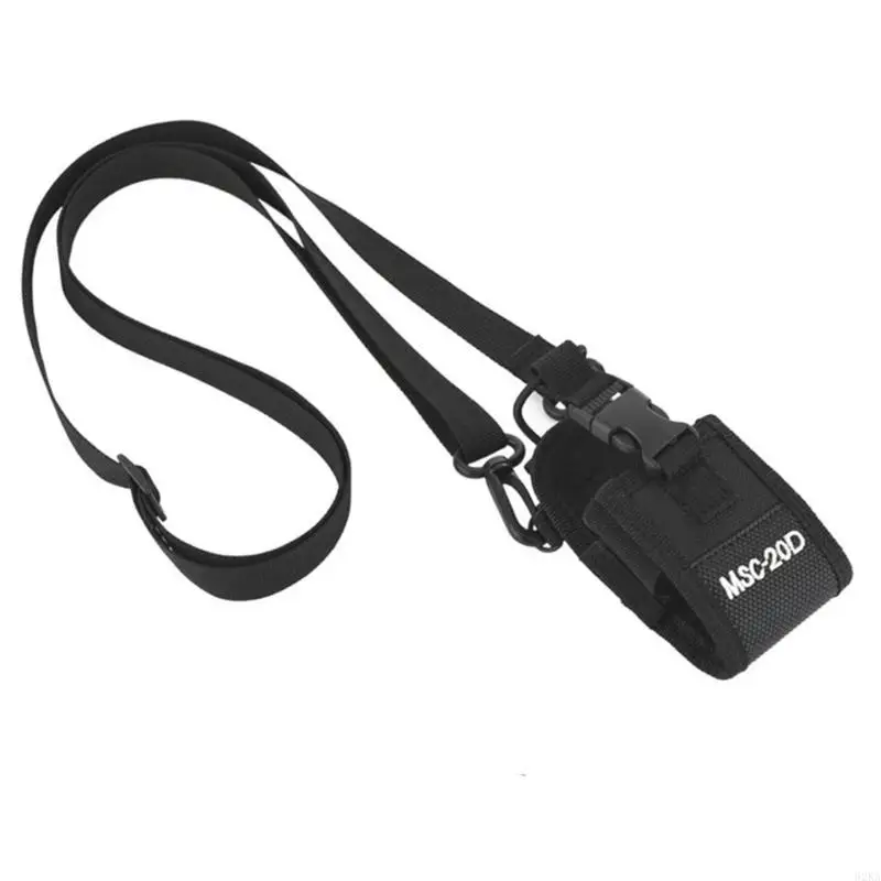 حقيبة نايلون محمولة، حامل راديو باتجاهين، حقيبة حزام من النايلون، حقيبة تخزين للهاتف البيني، مع حزام كتف قابل للفصل، حقيبة حزام من النايلون