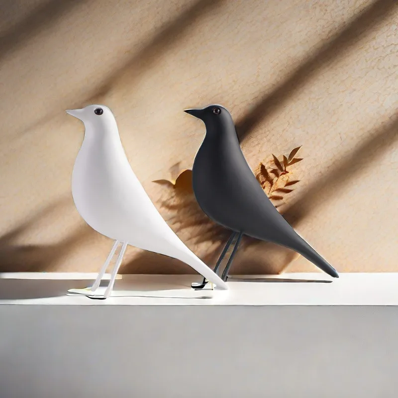 Creative Resin Peace Dove Animal Bird Ornament Home Soft Decoration Living Room Entrance Craft Decoration