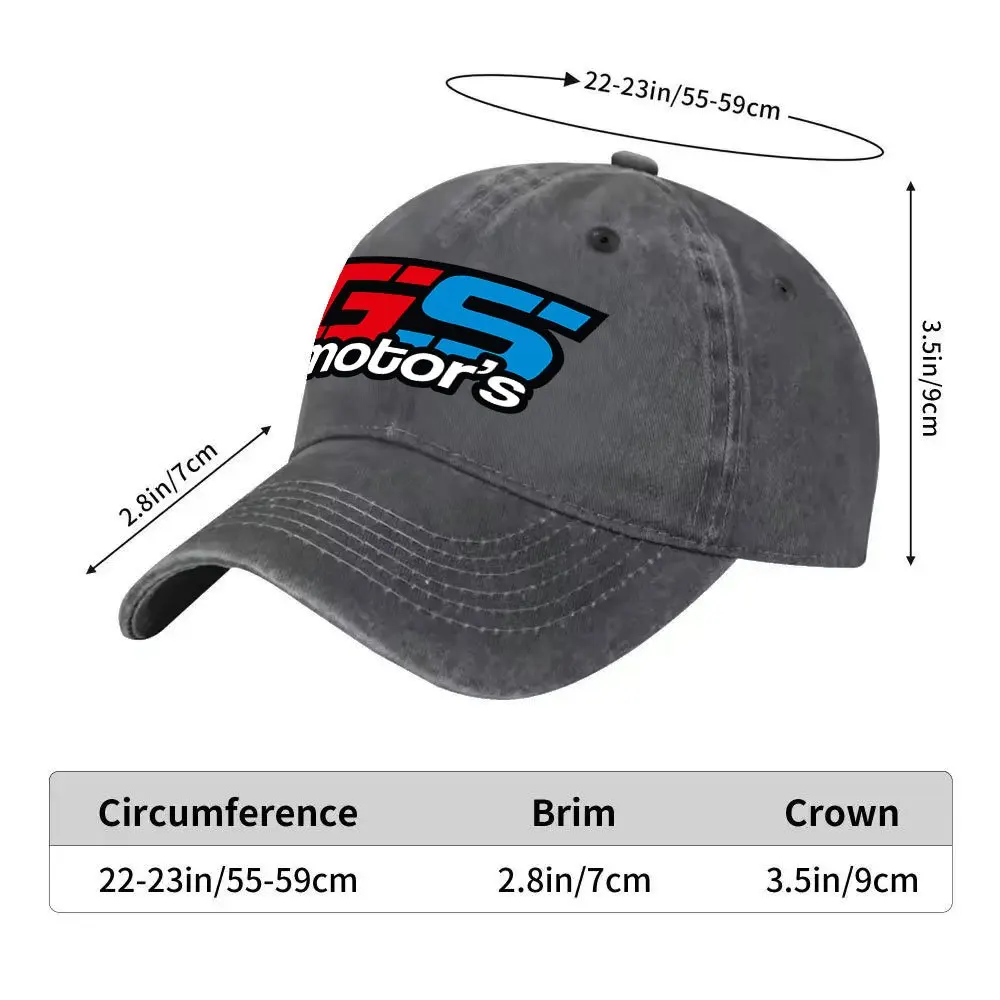 GS Motor'S Patterned Baseball Cap Is a Casual Outdoor Hat Suitable for Both Men And Women. It Features a Lightweight And Adjusta