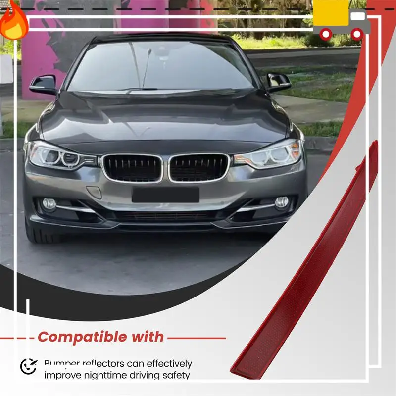

Rear Bumper Reflector Red For -BMW 3-Series F30 F31 M Sport 2012+