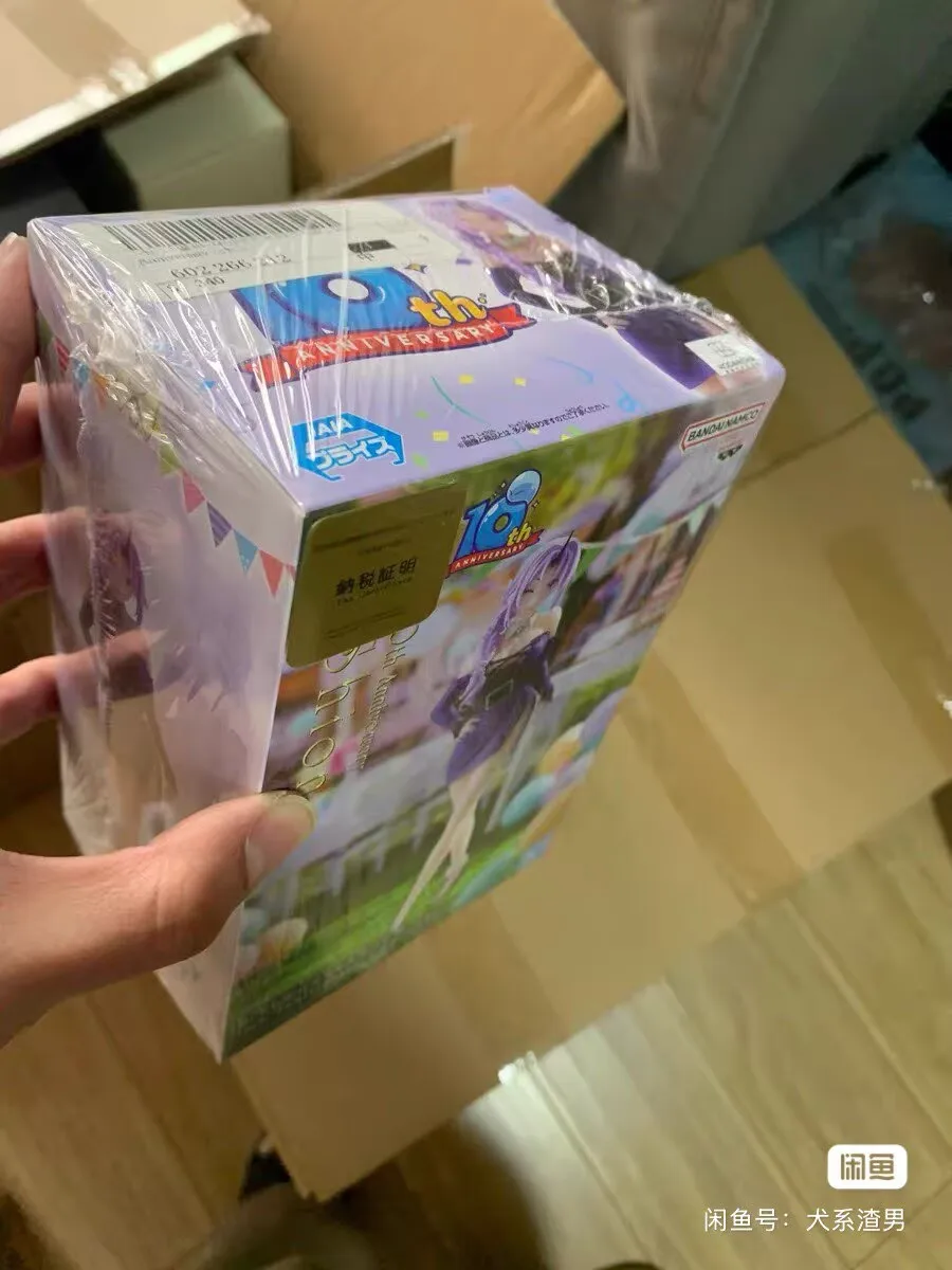 Figura de acción de anime de 17 cm de Bandai Shion, 10.º aniversario de That Time I Got Reincarnated As A Slime, modelo de juguete, adorno de escritorio, regalos.