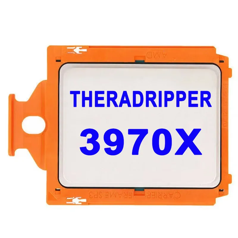 

ПРОЦЕССОРЫ THERADRIPPER RYZEN 3970X, 32 ядра, 64 потока, 3,8 ГГц, разблокированный настольный процессор TRK4 до 4,5 ГГц