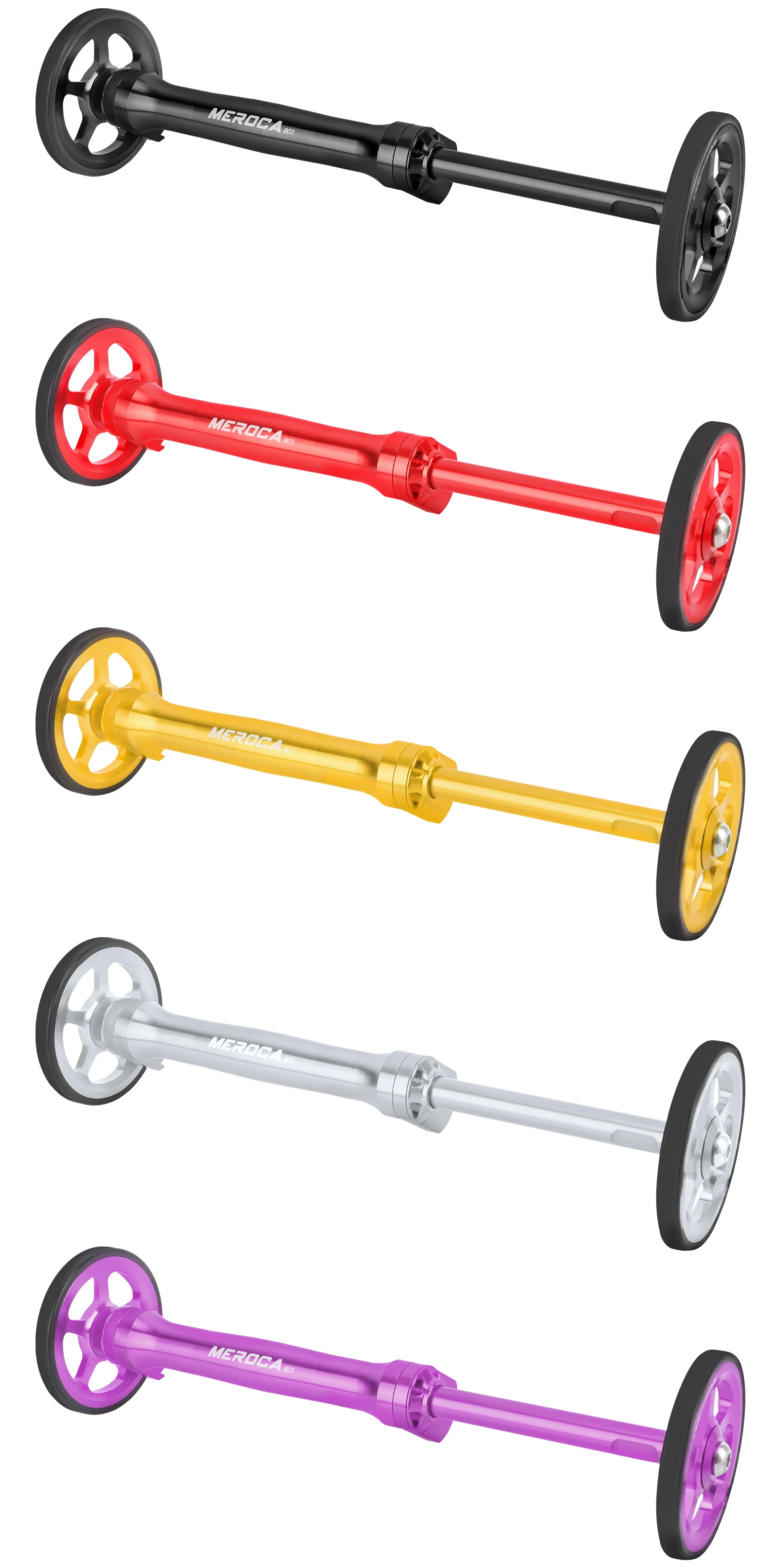 MEROCA Klapp Fahrrad Easy Rad Verlängerung Stange Teleskop Bar Fahrrad Aluminium Legierung Hinten Cargo Rack Teile Für Brompton – Detail 8