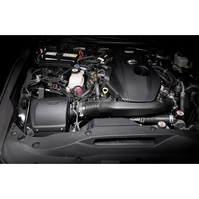 Tubo di aspirazione aria in carbonio secco con risposta più veloce per Toyota Crown 2.0T 2015+ Parti di modifica del collettore di aspirazione aria versione Street