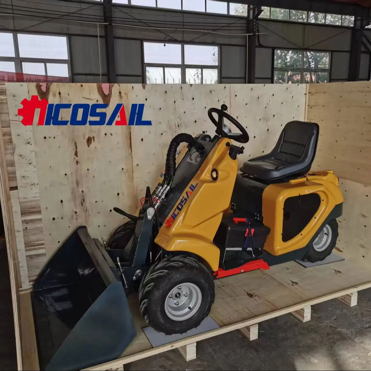 جودة عالية معتمدة من مادة EPA ذات ثلاث عجلات جرافة أمامية ذات عجلات #1