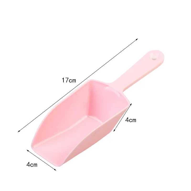 Cucharas de hielo de cocina de plástico multiusos, cuchara de Bar para latas, harina, polvos, alimentos secos, dulces, Pop, maíz, granos de café