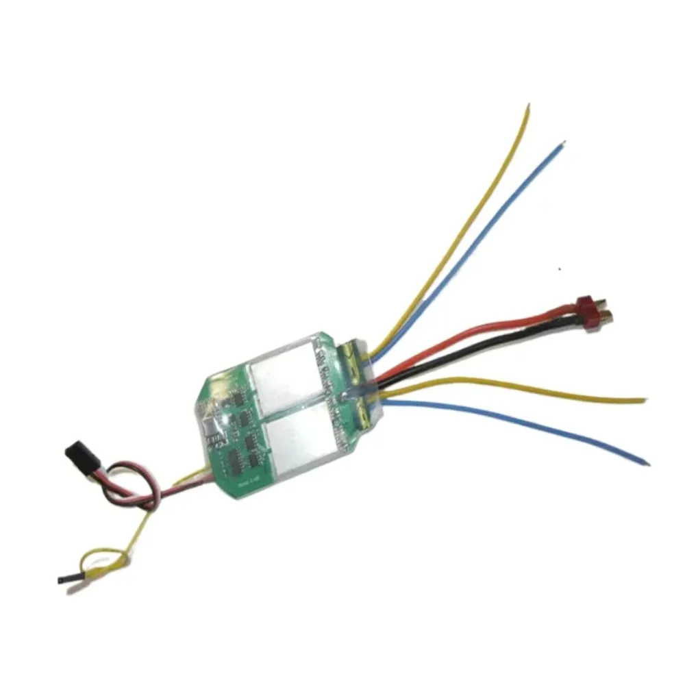 2-6S Dual Bidirectional Brushed ESC 50Ax2 Independent Control Heavy Duty For Metal Tank RC BoatUniFly
