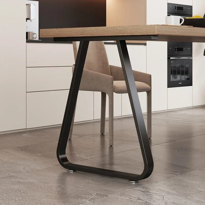 Wrought iron table legs bracket Metal table legs Desk bar feet Support legs