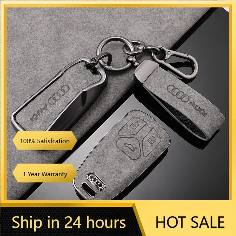 2025 heiße Mode TPU Auto Schlüssel Fall Fernbedienung Schlüssel Volle Abdeckung Halter für Audi A4 B9 Q5 Q7 TT TTS 8S 2016 2017 Schlüsselbund Accesso