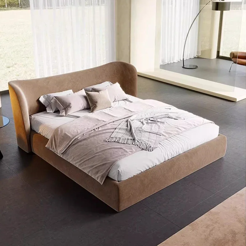 FG Simple Human Dog Massage Bed Bedroom Human Dog Double Massage Bed Storage Floor Sleeping Letto Matrimoniale Unique Furniture
