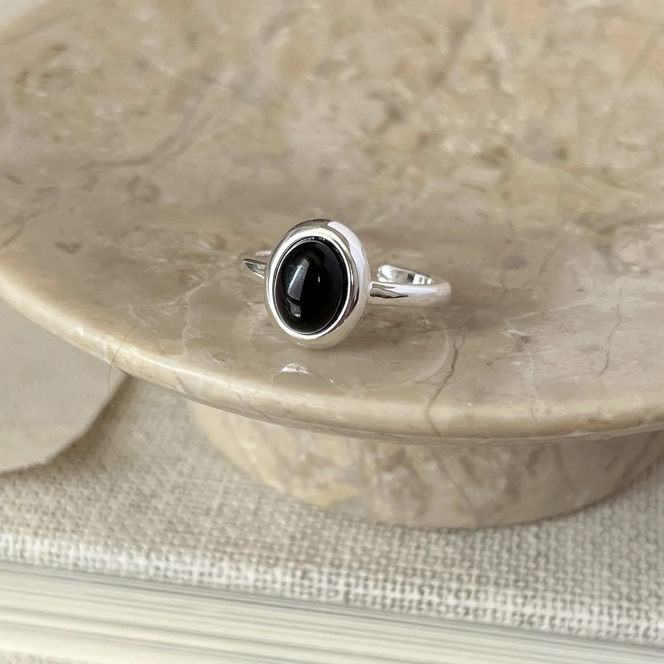 Women's 925 Sterling Silver Tigereye Ring