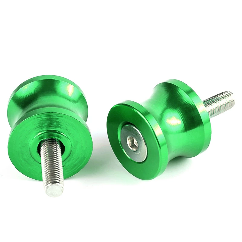 Motorcycle Aluminum M8 Swingarm Slider Spools Screws Motorbike Accessories for Suzuki GSX-R1000 2001-2018 for SV650 1999-2019