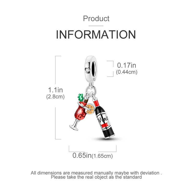 Charms Silver 925 Creative Colorful Baking Recipe Pendants Fit Charms Plata 925 Original Bracelet Beads Women Jewellery Making