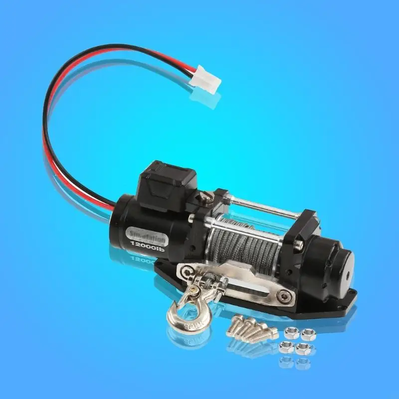 J2HD Strong All Metal Remote Operated Winch System Hard Electric Powered Winch Simple Installation for Off Road Vehicle