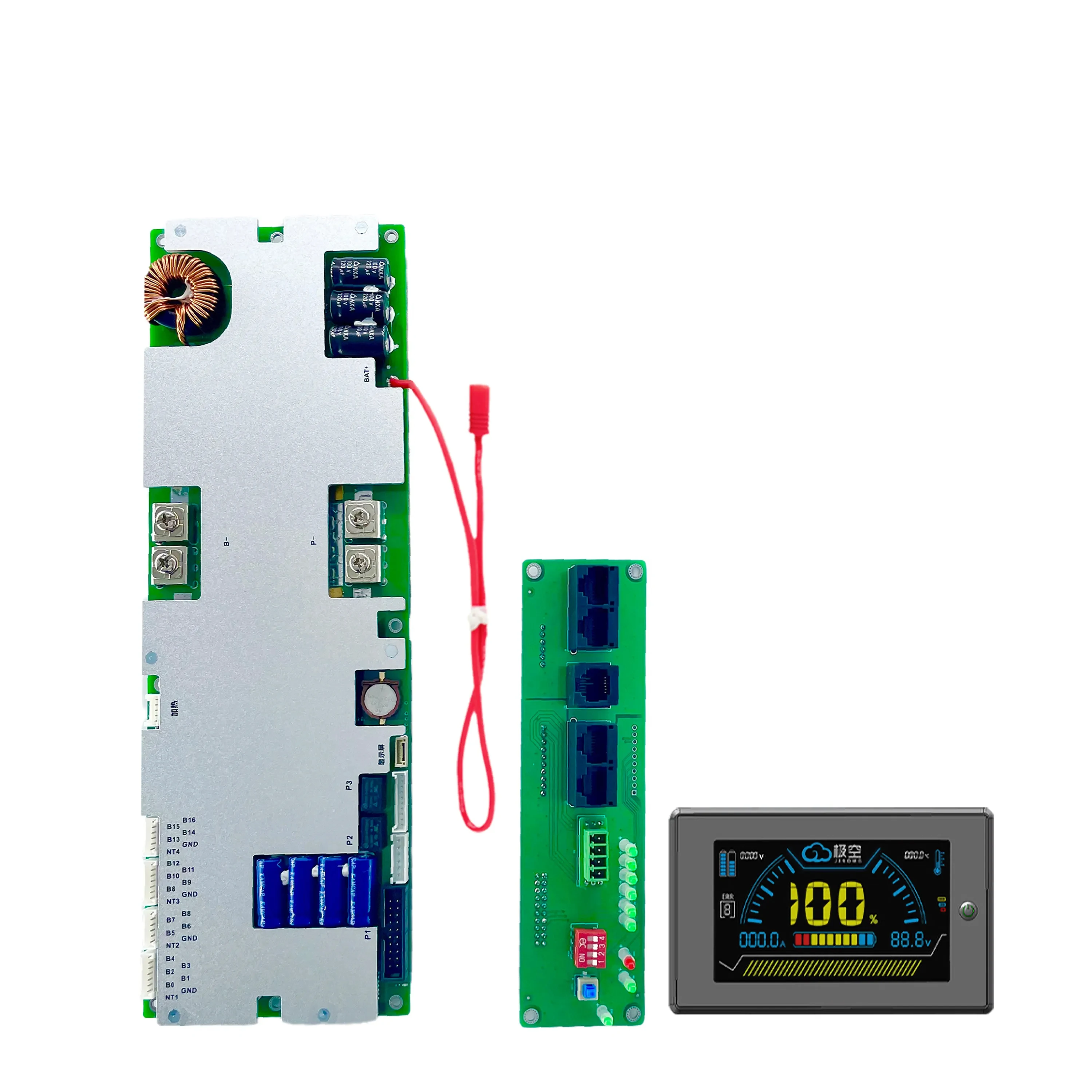 

new ACTIVE smart bms Lifepo4/Li-ion/LTO Inverter Connection JKBMS 8S 16S 24V 48V 100A 150A 200A Family Energy Storage