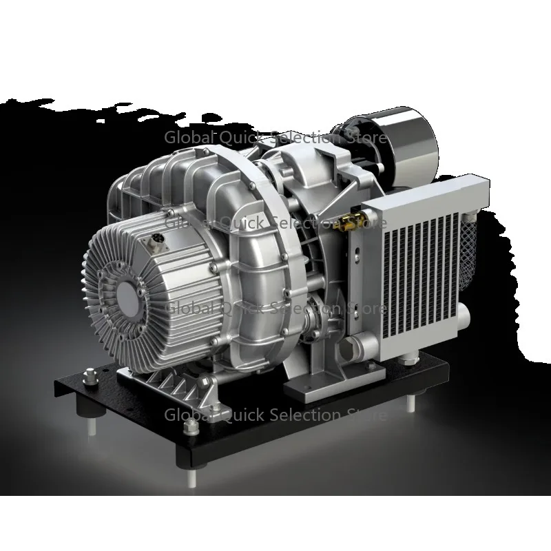 

5H-P ETL Certificate Oil Free Low Price High Pressure Oil Free Scroll Air Compressor Head for Vehicle Use