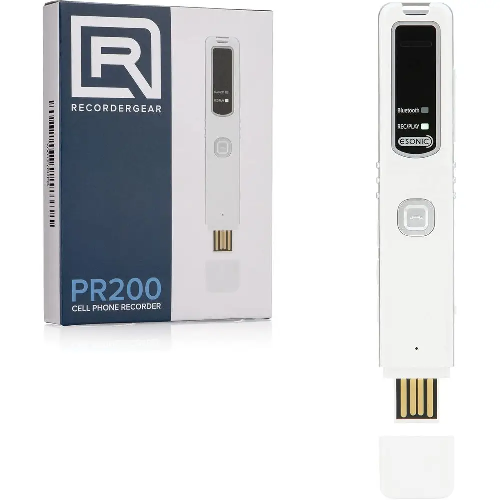 

Устройство для записи звонков PR200 Cell Pe, с поддержкой Bluetooth, мобильный рекордер для iPe и Android