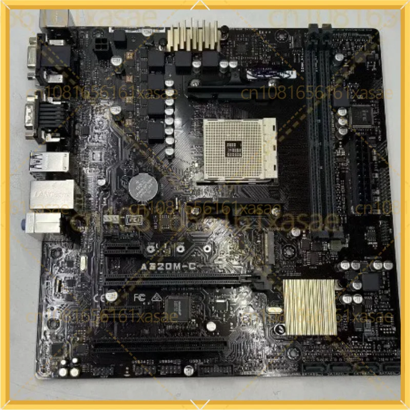 Used For ASUS PRIME A320M-C R2.0 AM4 mATX Motherboard A320 DDR4 M.2 NVME Support Ryzen 5600G