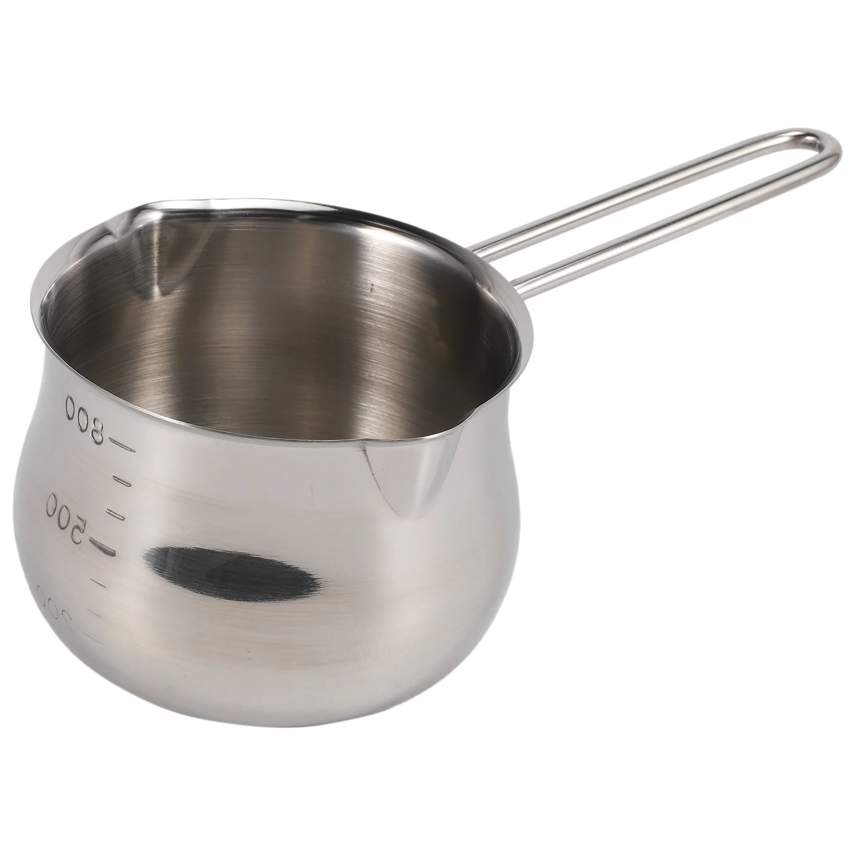 Non-Stick Pan Milk Pot Butter Chocolate Melted Heating Pot Warmer Pan Small Saucepan Cheese Pot With Pour Spouts