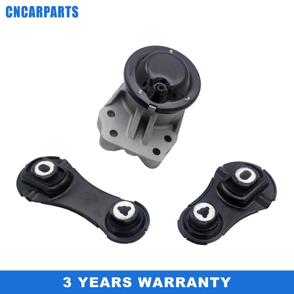 

3PC Motor Mount Set Fit for 10-18 Ford Taurus, Flex, Lincoln MKS/ MKT 3.5L Turbo