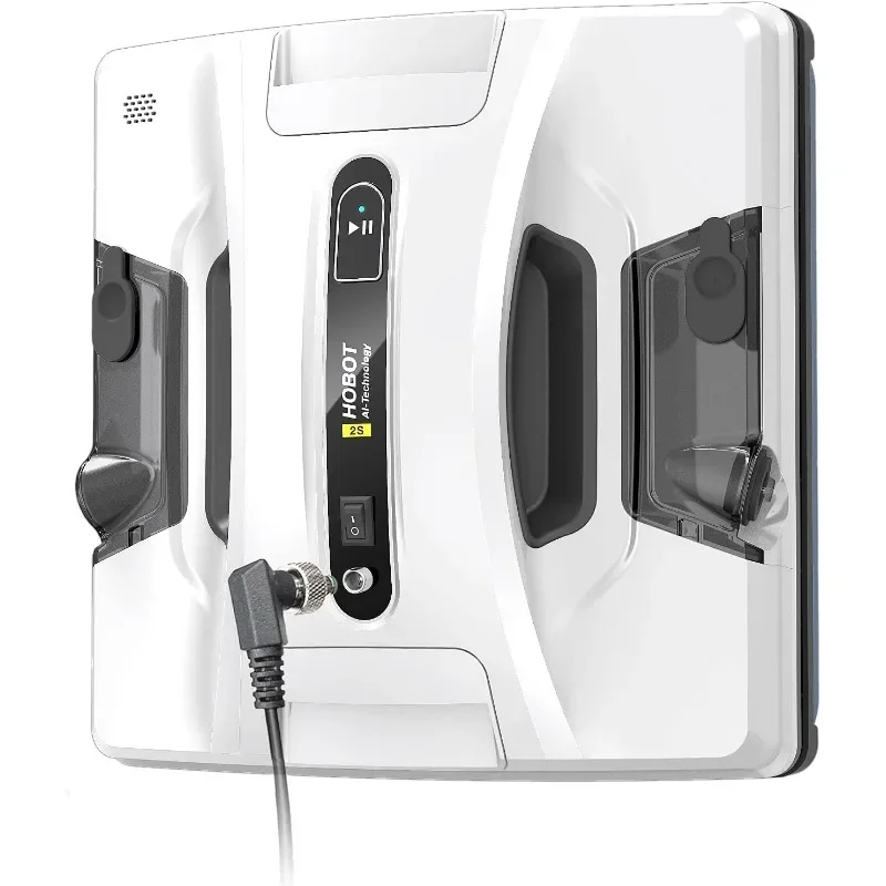 Robot automatique de livres de fenêtre HOBOT-2S avec le jet d'eau ultrasonique, livres intelligents, plan intelligent d'itinéraire d'IA