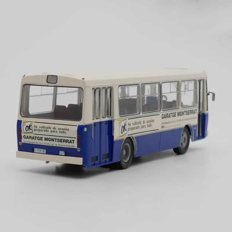 Diecast 1:43 Scale IXO 5062A Bus French Bus Alloy Vehine Model Finished Simulation Collection Gift Toys Display