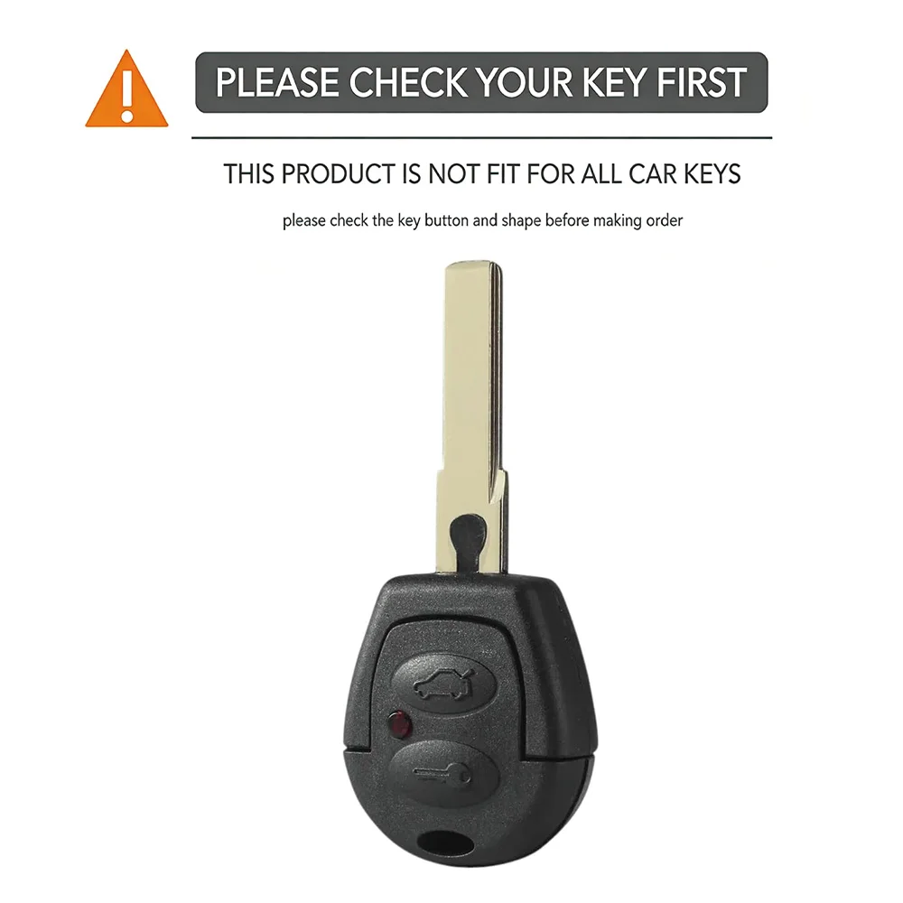 New Car Key Cover For Seat Leon Ibiza Cordoba Altea Toledo Sharan For Skoda Octavia Mk1 For Volkswagen VW Fox Case Keychain