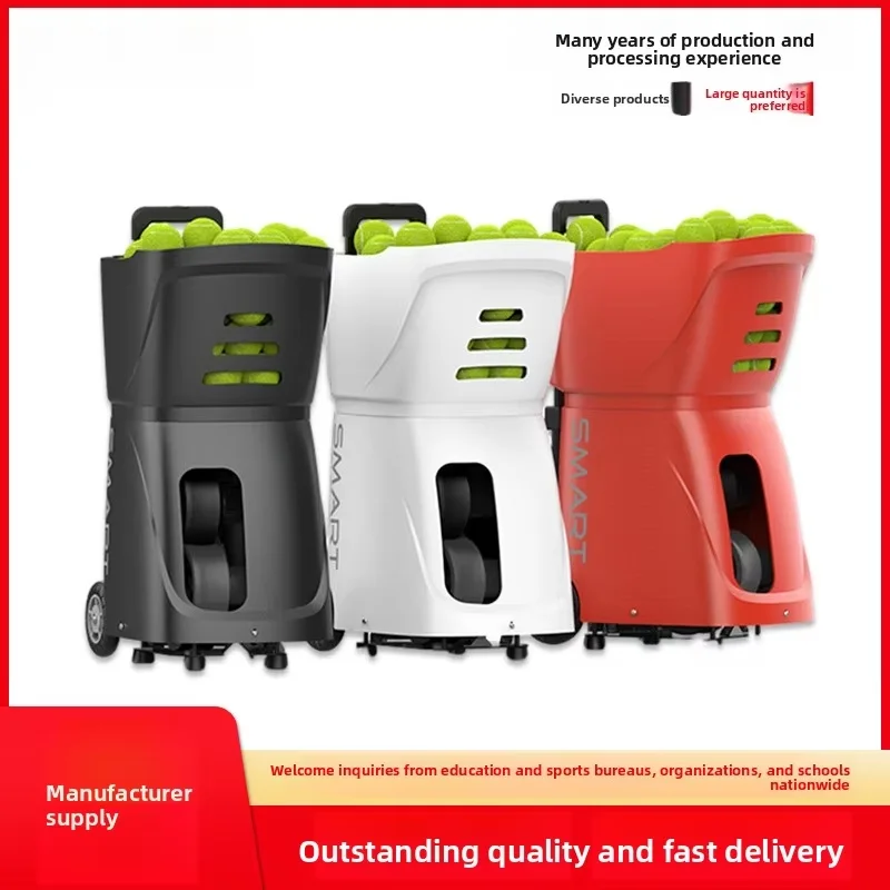 Automatic Smartphone App Controlled Intelligent Smart Tennis Ball Launcher Machine For Beginners Training Device In Stock