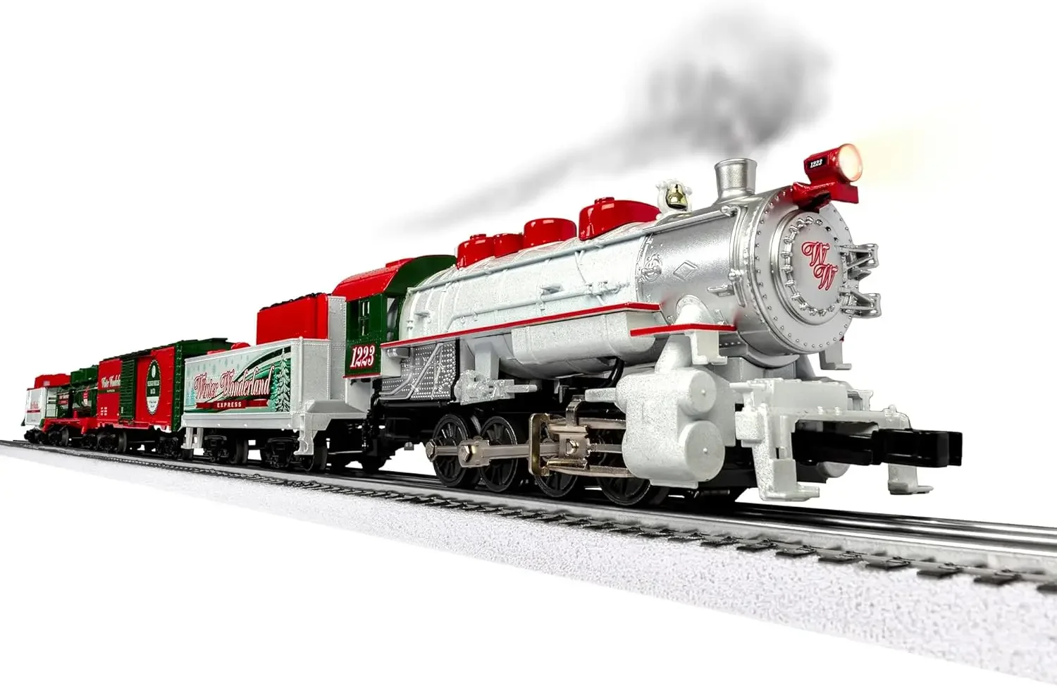 Tools.Winter Wonderland LionChief 5.0 Electric O Gauge Train Set with Bluetooth & Remote One Color