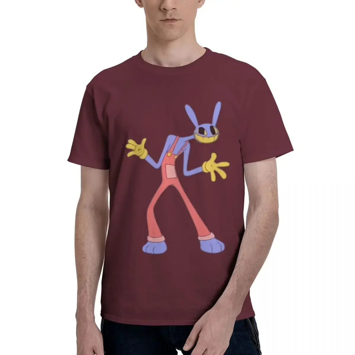 Short Sleeve T-Shirts For Men Women The Amazing Digital Circus Jax Funny T Shirt  harajuku  oversized t shirt  men clothing