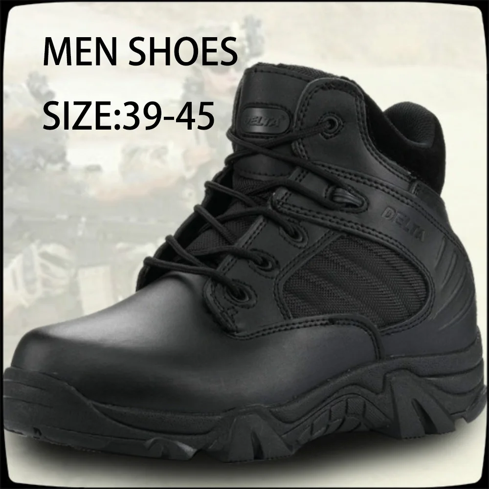 Military Tactical Men's Combat Trekking Shoes Outdoor Hiking Camping Boots Plus Size(39-45)