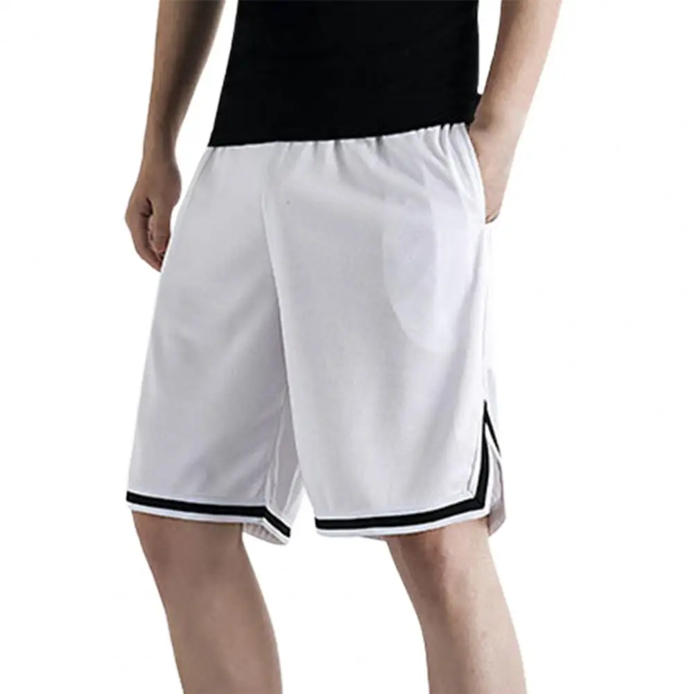 Shorts de basquete soltos para homens, treino de cinco pontos, calças de corrida fitness, rua alta, novo, 2023